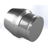 Blanking plug for cone end VSTO SS 316Ti